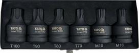 Smūginiai Torx/spline antgaliai Yato 3/4" (yt-10653)