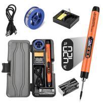 Akumuliatorinis belaidis lituoklis C200-USB su temperatūros reguliatoriumi 260 - 420 °C