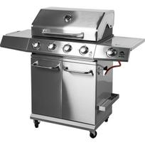 Dujinis grilis mėsai ir daržovėms kepti 18.8kW 4 degikliai nerūdijantis plienas BBQ201 331201 Browin