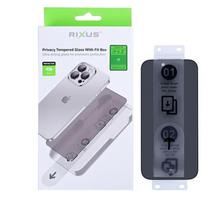 Rixus privatumo stiklas su Fit Box Apple iPhone 17