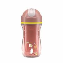 Gertuvė su šiaudeliu Chicco Sport Cup, rožinė, 14 mėn+, 266 ml