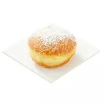 Mielinė spurga su vaniliniu įdaru