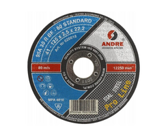 ANDRE METALO PJOVIMO DISKAS 125 x 2,5mm METAL PRO LINE 95A30RBF