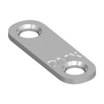 Plokščia jungtis FLW40 36.5x13x2.0 mm 4 vnt.