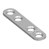 Plokščia jungtis FLW60 56.5x13x2.0 mm 4 vnt.