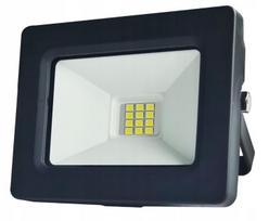 Led prožektorius 10w, neutrali balta, 1000lm, juodas