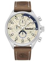 Timberland Vyrų Laikrodis TDWGC9000403 Bežinis / Rudas / Sidabrinis