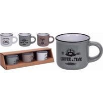 Keramikiniai puodeliai Espresso, 100ml, 3 vnt.