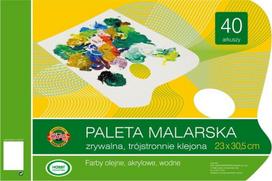 Tapybos paletė 23x30 atplėšiama 40 lapų - Koh-I-Noor