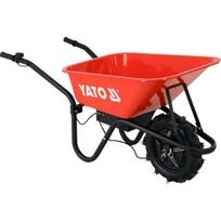Elektrinis karutis dirvos ir statybinių medžiagų transportavimui 500W 24V 150kg 8h 410mm IPX4 YT-86097 YATO