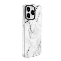 Evelatus PC+TPU dėklas su MagSafe skirtas Apple iPhone 15 Pro Marmuro balta