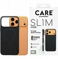 iPhone 17 Pro Max dėklas magnetinis juodas PanzerGlass