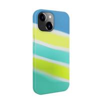 Evelatus Apple iPhone 15 silikoninis dėklas, įvairiaspalvis, geltonai žalias