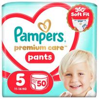 Pampers Premium Care Sauskelnės-Kelnaitės, 5 Dydžio, 50 vnt.