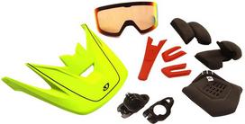 Dviračio šalmo skydelis Giro Montaro Visor, geltonas