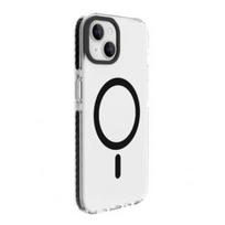 Evelatus dėklas Apple iPhone 15 Plus su MagSafe Skaidrus Juodas