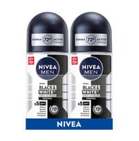 Rutulinio dezodoranto rinkinys Nivea Men Black&White Original vyrams, 2 vnt.