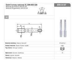 G 1/2 NGRA/2 DIN-5157 HSS TAP