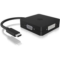 ICY BOX IB-DK1104-C 4in1, HDMI,DP,DVI-D,VGA