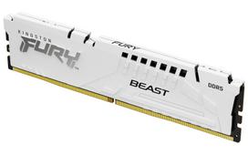 Operatyvinė atmintis Kingston FURY Beast 16GB DDR5 5600MT/s CL40 DIMM White XMP