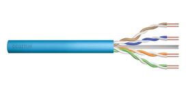 DIGITUS Kabel instalacyjny CAT 6A, U/UTP, Dca, AWG 23/1, LSOH, 100m pude³ko papierowe, niebieski, szpula