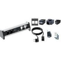 902.0183, Indoor, Black, Grey, 2 AC outlets, 323.8 mm, 73 mm, 88 mm