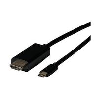 EFB-Elektronik USB Typ C - HDMI Kabel, USB Typ-C Stecker - HDMI Stecker, 4K@60Hz, 2m Hersteller: EFB Elektronik (EBUSBC-HDMI-4K60K.2)