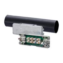 BTRCat.7 Rohkabel Kabelverbinder IP67 mit Schrumpfschlauch Verbindungsmodul für Installationskabel, LSA-Plus (130863-01- E)