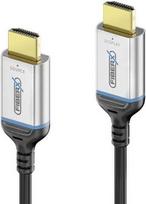 PureLink FiberX Series FX-I380 - Ultra High Speed - HDMI-Kabel - HDMI männlich zu HDMI männlich - 15 m - Hybrid Kupfer/Kohlefaser - Schwarz - rund, unterstützt 8K 60 Hz (7680 x 4320)
