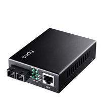 Cudy MC100SA-20 network media converter 100Mbit/s 1310 nm Single-mode Black
