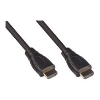 Good Connections Anschlusskabel HDMI 2.0b 4K UHD a60Hz 18Gbit/s vergoldete Kontakte schwarz 1 - Digital/Display/Video