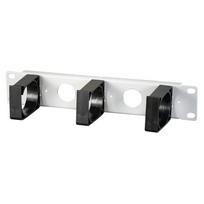 EFB Elektronik 10inch 1U cable management panel RAL7035