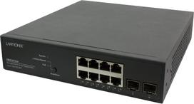 Smart Managed PoE+ Switch, 8-port Gigabit PoE+, 2-port 100/1000 (SM8TAT2SA-EU)