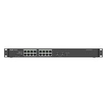 Reyee 16-Port 1000Mbps+ 2 Gigabit SFP Ports 16 of the ports support PoE/PoE+ power - Switch - 1Gbps