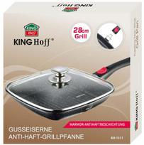 Keptuvė su dangčiu King Hoff KH-1511, Ø 28 cm, aliuminis