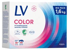 Skalbimo milteliai LV Color, 1.6 kg