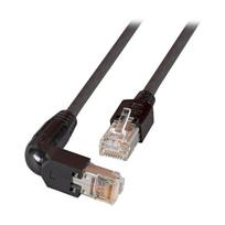 EFB-Elektronik RJ45 Patchkabel Cat.5e S/UTP PVC TM11 1x90° schwarz 5m Hersteller: EFB Elektronik (K0993.5)