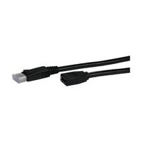 EFB-Elektronik DisplayPort 1.4 Verlängerungskabel, DP Stecker -,DP Buchse, 8K@60Hz, schwarz, 2 Hersteller: EFB Elektronik (K5569SW14.2)
