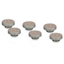 Thermal Grizzly DeltaMate Plug - Matt Nickel (6-Pack) (TG-DM-FIT-6209)