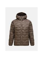 Kurtka puchowa Peak Performance Helium Down Hood Jacket - terrain tan rozmiar: m