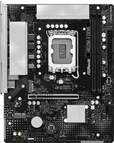 ASRock H810M-X Gen5 - Motherboard - micro ATX - LGA1851 Sockel - H810 Chipsatz - USB 3.2 Gen 1, USB-C 3.2 Gen 1 - 2.5 Gigabit LAN - Onboard-Grafik (CPU erforderlich)