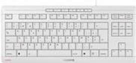 CHERRY TAS STREAM KEYBOARD TKL Corded CH-Layout grau (JK-8600CH-0)