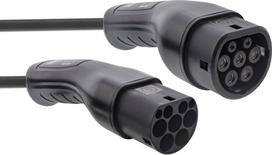 InLine EV Autoladekabel 22kW Typ 2 3-phasig 2,5m (16282I) für Elektrofahrzeuge