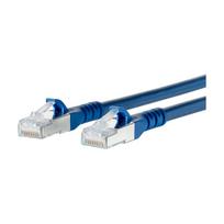 METZ CONNECT 1308450544-E 0.5m Cat6a S/FTP (S-STP) Blau Netzwerkkabel (1308450544-E)