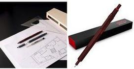 rotring Feinminenstift 600, 0,5 mm, Chocolate Truffle hochwertiges Ganzmetall-Gehäuse, klassisches Sechskant - 1 Stück (2204410)