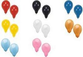 PAPSTAR Luftballons, Durchmesser: 250 mm, gelb, 100er Pack Umfang: 800 mm, geeignet für die Befüllung mit Helium - 1 Stück (18955)