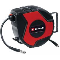 Automatische Druckluft-Schlauchtrommel TC-PH 150 (schwarz/rot, 15 Meter Druckluftschlauch + 1,5 Meter Anschluss)