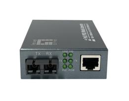 LevelOne Media Konverter RJ45->SC GE SM PoE 30W 1310nm  20km