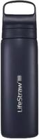 Butelka turystyczna Lifestraw Go 2.0 Stainless Steel Water Filter Bottle 18 oz (532 ml) - aegan sea