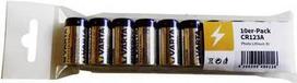 Varta Fotobatterie CR-123A Lithium CR-123A 1480 mAh 3 V 10 St. (6205301401)